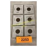 Collection of wheat pennies