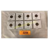 Collection of wheat pennies