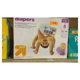 Diapers size 5 186pk