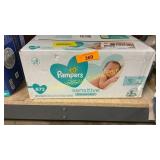 Pampers sensitive wipes 672pk