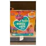 Pampers easy ups size 3t-4t 66 pack
