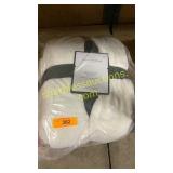 Threshold micro plush blanket size king