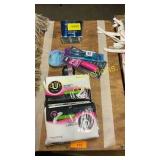 Crest whitening strips, toothbrushes, pads