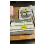 Rug, bath towel, hand towels