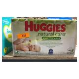 Huggies natural care sensitive wipes 560ct