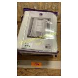 One window panel Pom Pom curtains