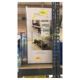 Stackable 4 tier shoe rack