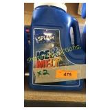 Splash ice melt