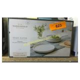 Threshold stoneware salad plates