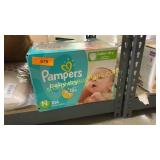 Pampers baby dry diapers size newborn 104pk