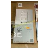 3 tier rolling cart