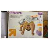 Diapers size 5 186pk