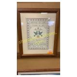 Cross stitch picture