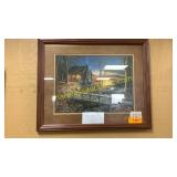 Jim Hansel framed picture