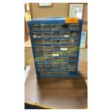 Drawers of misc nails, screws, etc