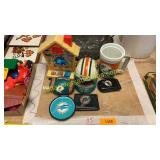 Miami dolphins memorabilia, tick rock teacher