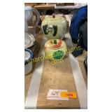 Set of ceramic apples