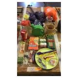 Vintage drink, pitchers, silverware