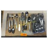 Stainless Silverware, serving pieces