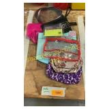 Lot of make up bags, face mask