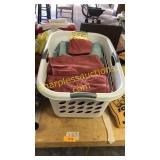 Basket of large towls