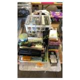 Office supplies, blank DVDs picture holder