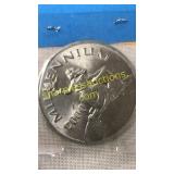 2000 republic of Liberia millennium $10 coin