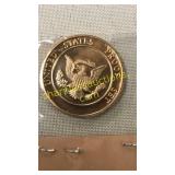 Limited edition commemorative medallion