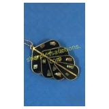 .925 necklace with pendant marked mexico