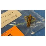 Tiger eye like stone ring marked .925