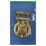 Medal with sterling carbine ribbon