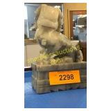 Marble Chinese dog statue