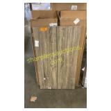 Set of 2 36" floating edge