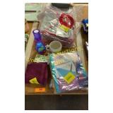 School supplies, mug, mouthwash,  isc