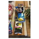 Feminine hygiene items, toothpaste