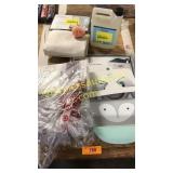 Curtain panels, storage drawers, silicone bibs