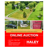 ONLINE AUCTION - REAL ESTATE + PERSONAL PROPERTY 