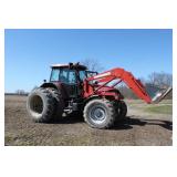 2002 CaseIH Maxxum MXM130 Tractor With Loader