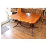 Duncan Phyfe Style Dining Table