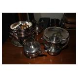 Collection Of Silver Plate Items