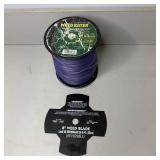 Weed Eater Premium Edge Line & 8' Weed Blade