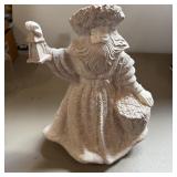 1995 14 1/2' Ceramic Father Christmas Figure