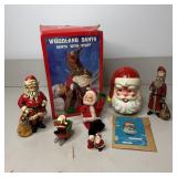 60's-70's Vintage Santa Clause Figures/Decor-
