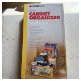 New ClosetMaid 11' Chrome Cabinet Organizer