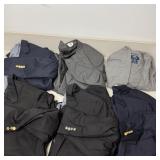 (9) Men's Blazers & (1) Robe- Stafford, American