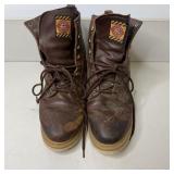 Justin Original Work Boots Axe 10' Wedge Tan