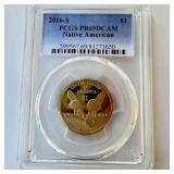 2016-S $1 PCGS PR69DCAM Native American