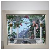 45x38 'Meditation in Tijuca' Signed Serigraph By