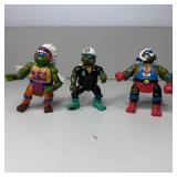 (3) 1990's Teenage Mutant Ninja Turtles
