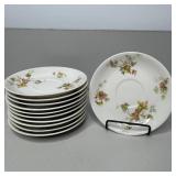 (11) 5 1/2' Haviland Limoges France Autumn Leaf